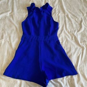 Royal blue romper!
